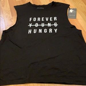 Good hYOUman tank size large forever Hungry